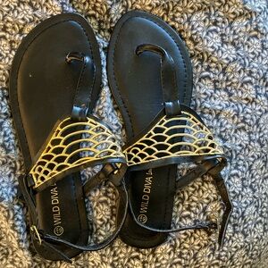Wild Diva sandals